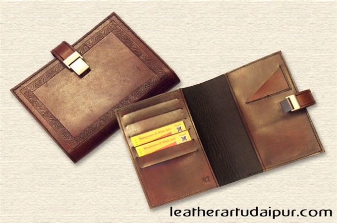 Art Leather Journal : Leather Folder